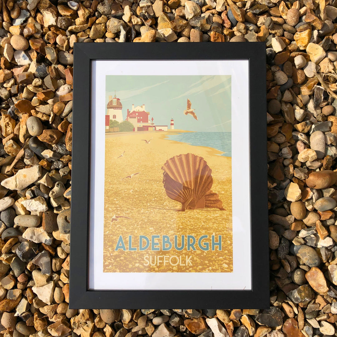 Seaside Travel Posters. Original prints of the Great British Seaside featuring favourite seaside towns from Devon, Cornwall and beyond.