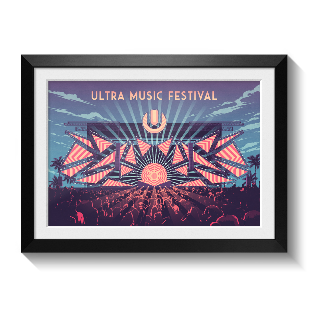 Ultra Music Festival Miami Poster