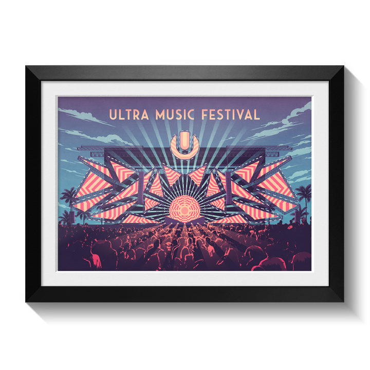 Ultra Music Festival Miami Poster