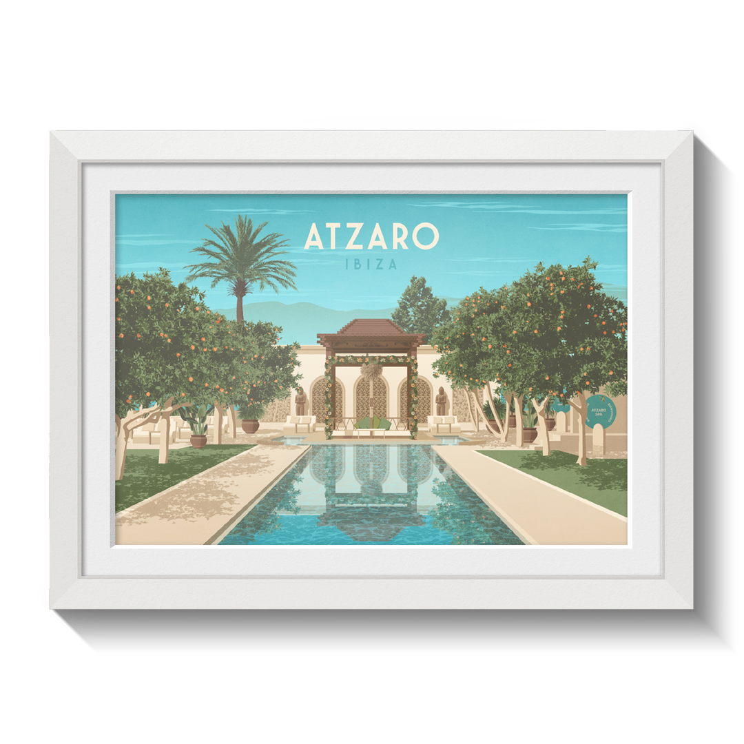 Atzaro Ibiza Poster