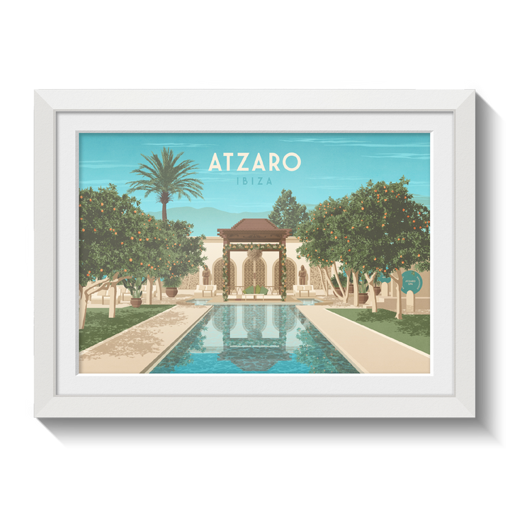 Atzaro Ibiza Poster