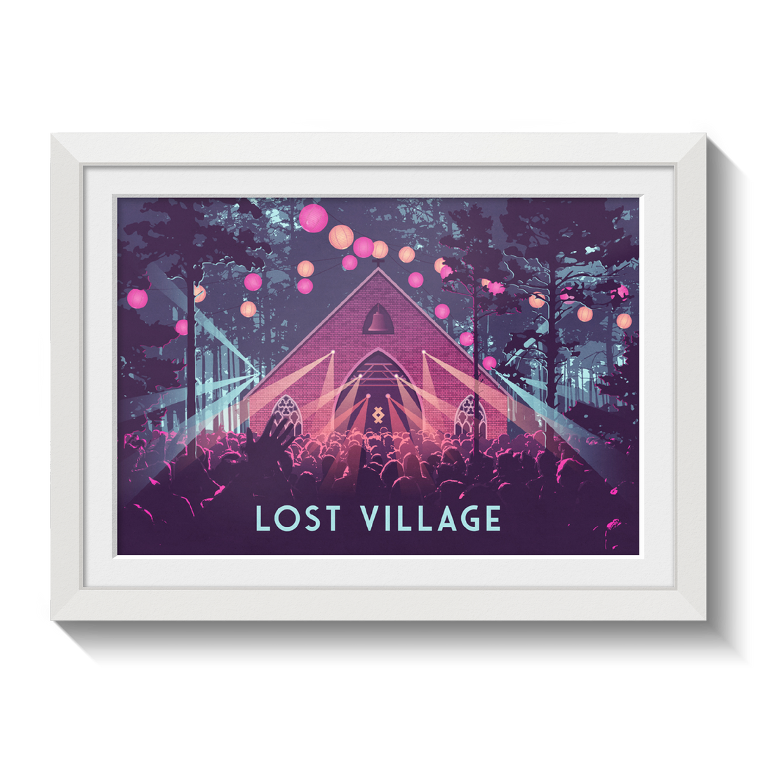 Lost Village Music Festival Poster