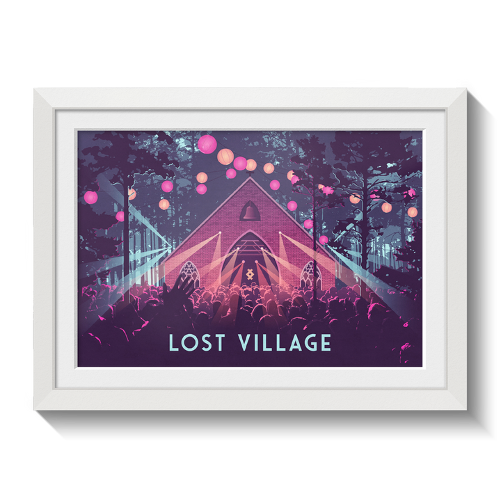 Lost Village Music Festival Poster