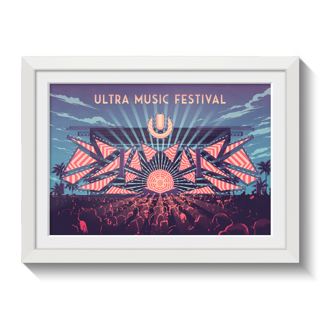 Ultra Music Festival Miami Poster