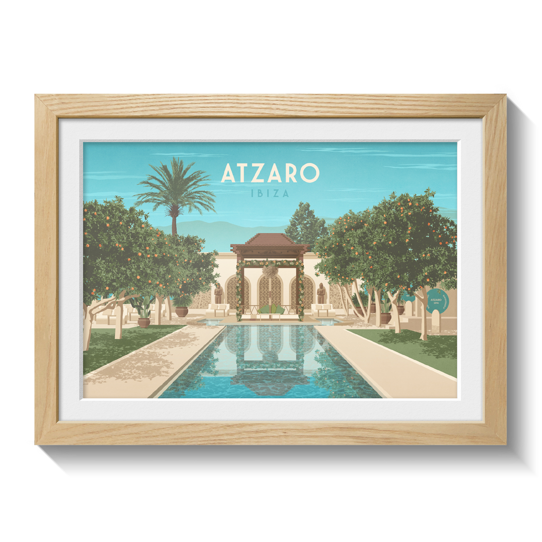 Atzaro Ibiza Poster