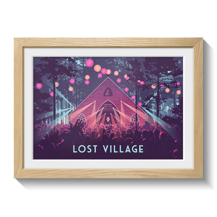 Lost Village Music Festival Poster