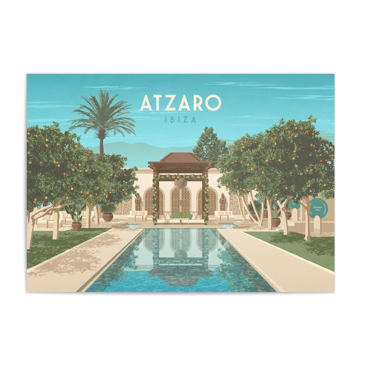 Atzaro Ibiza Poster