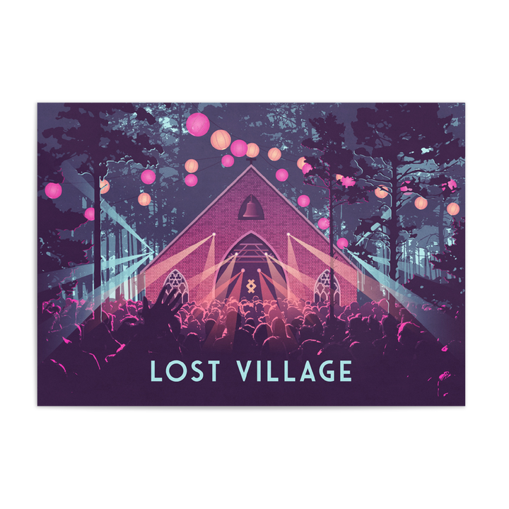 Lost Village Music Festival Poster