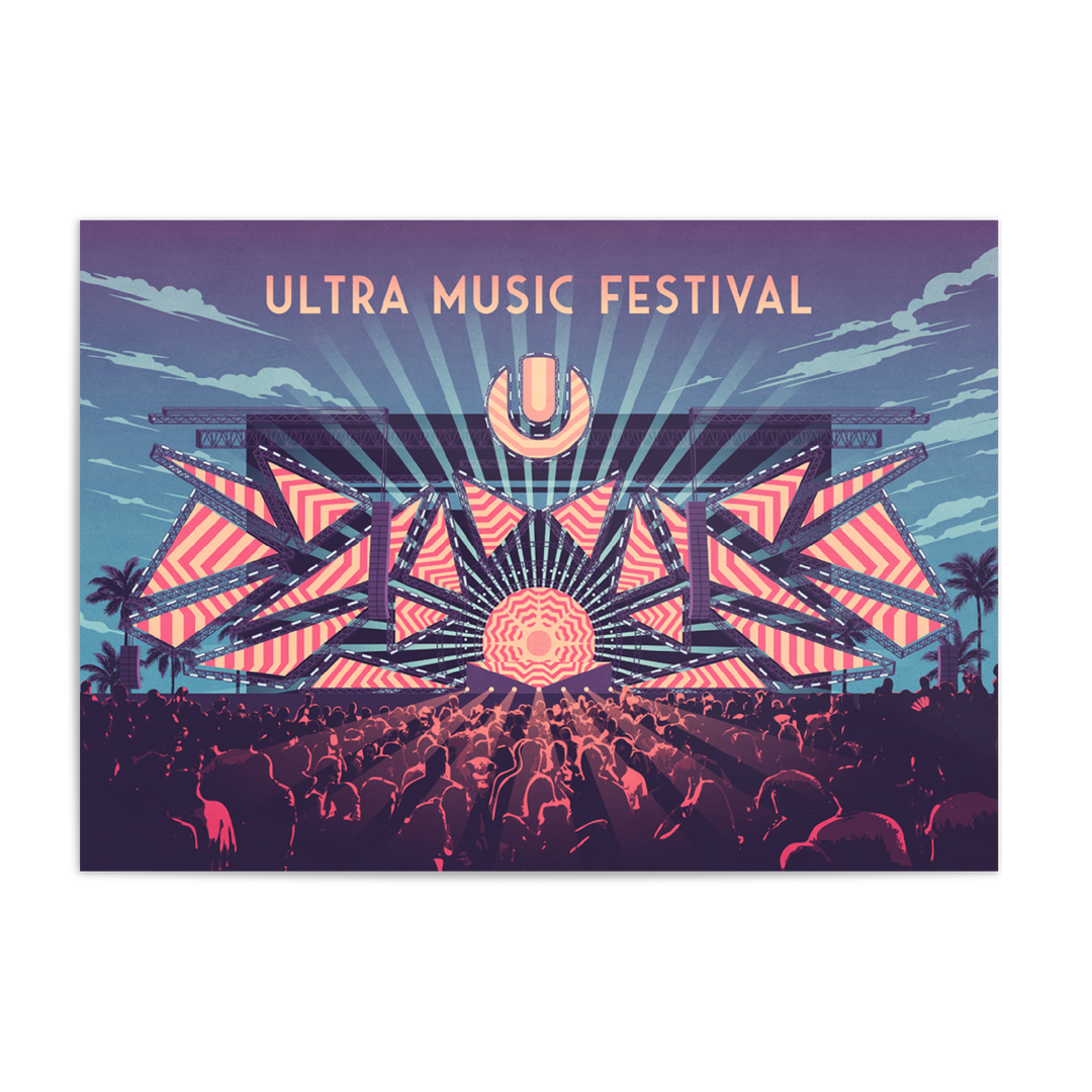 Ultra Music Festival Miami Poster