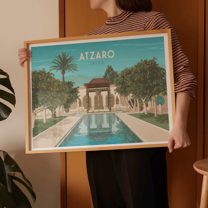 Atzaro Ibiza Poster