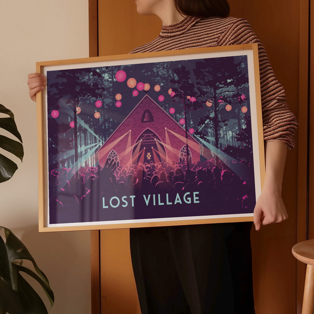 Lost Village Music Festival Poster