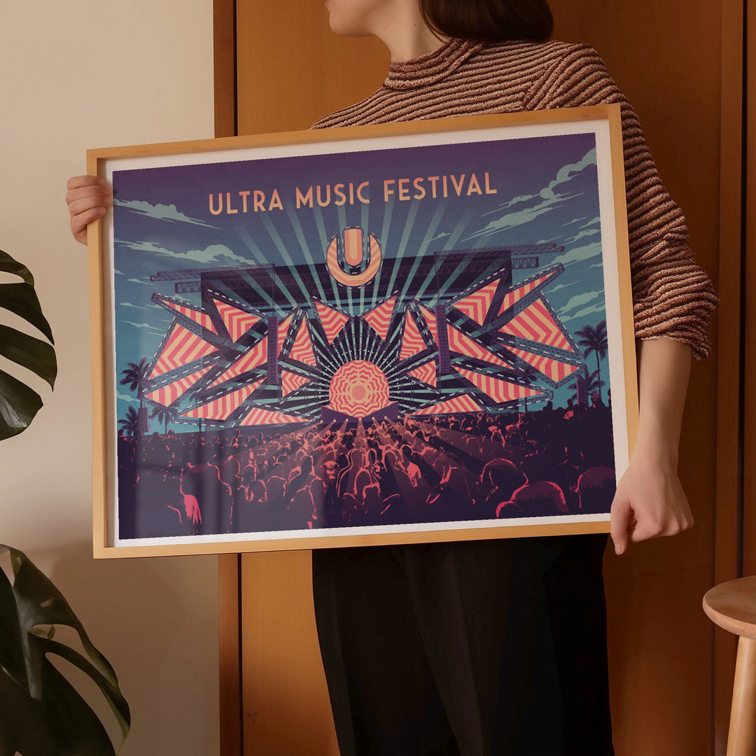 Ultra Music Festival Miami Poster