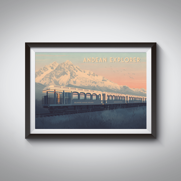 Andean Explorer Travel Poster