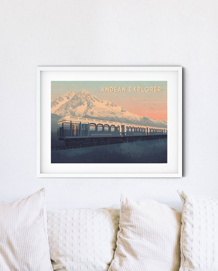 Andean Explorer Travel Poster