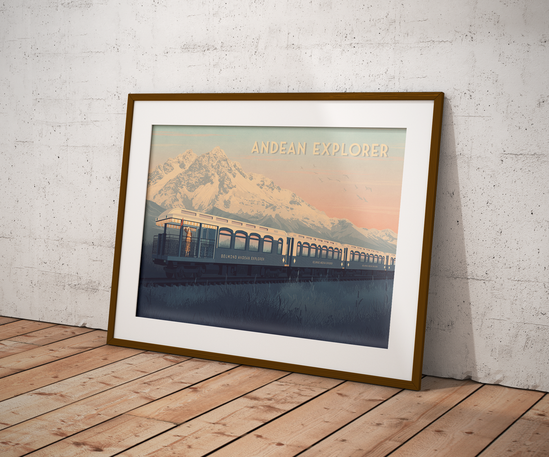 Andean Explorer Travel Poster