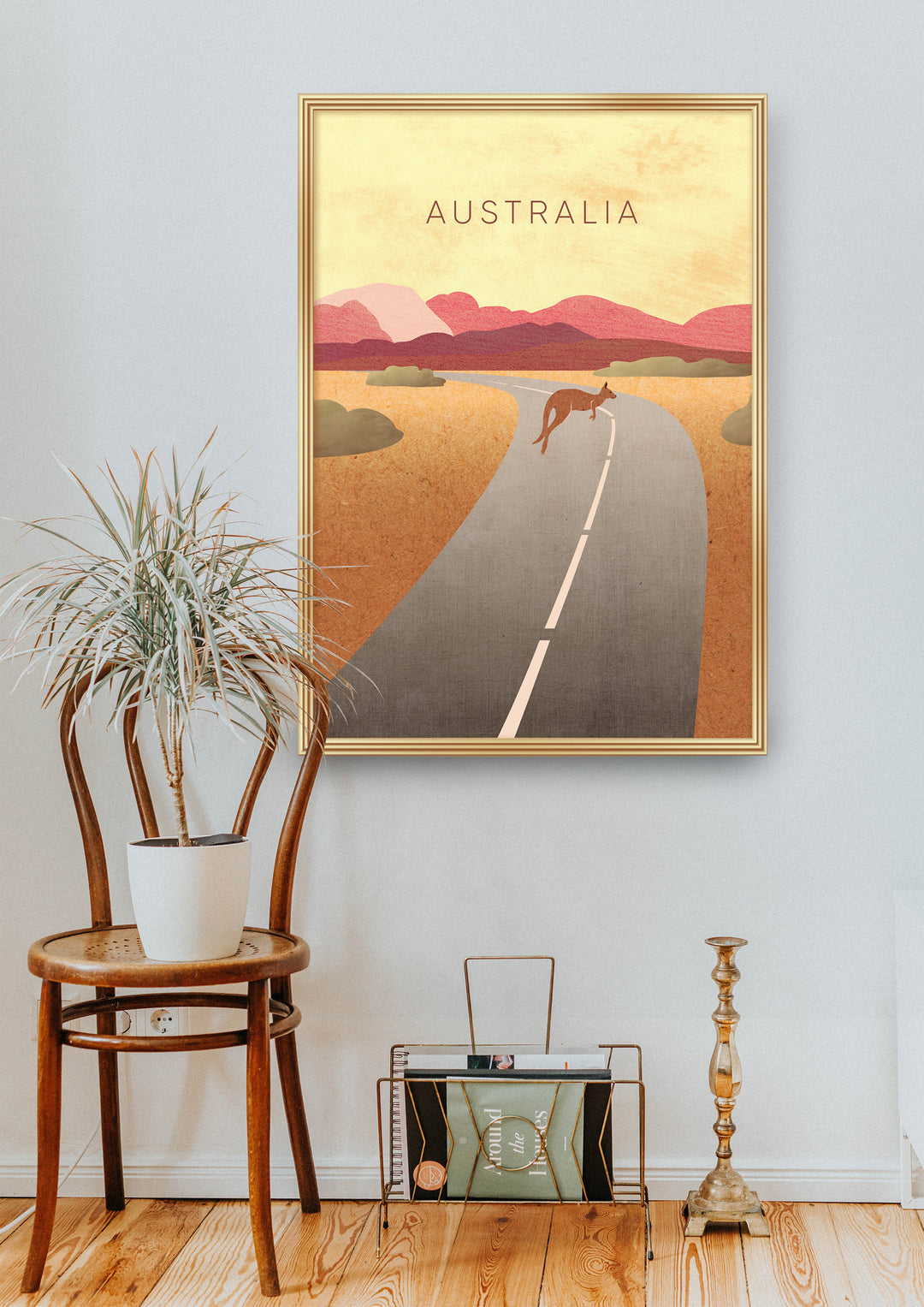 Australia Minimal Travel Poster