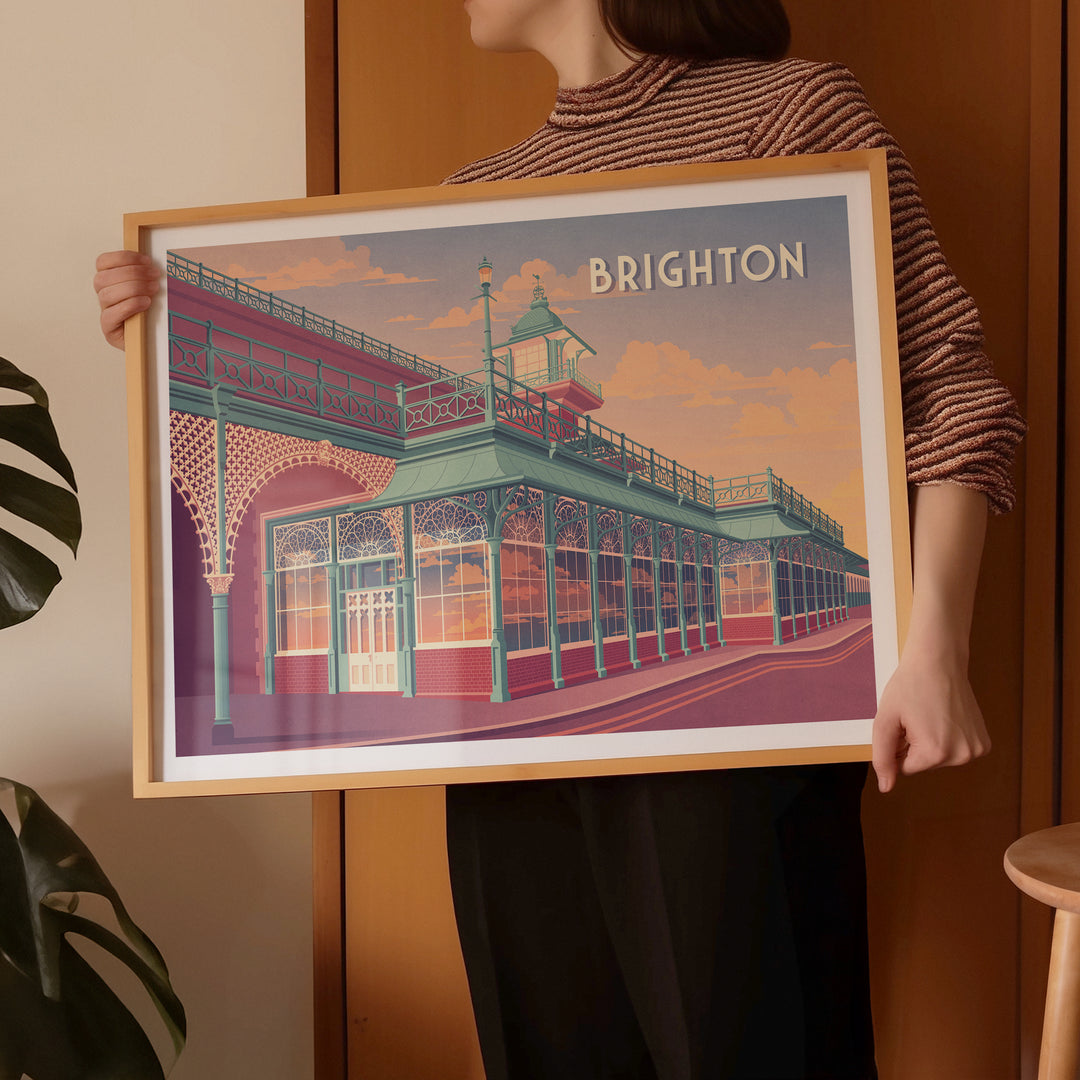 Brighton Travel Poster