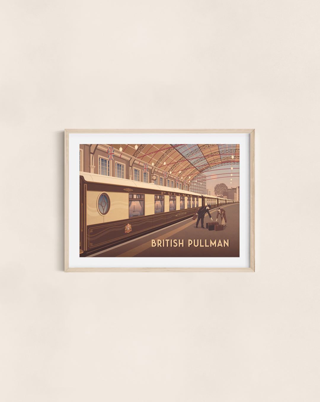 British Pullman Travel Poster