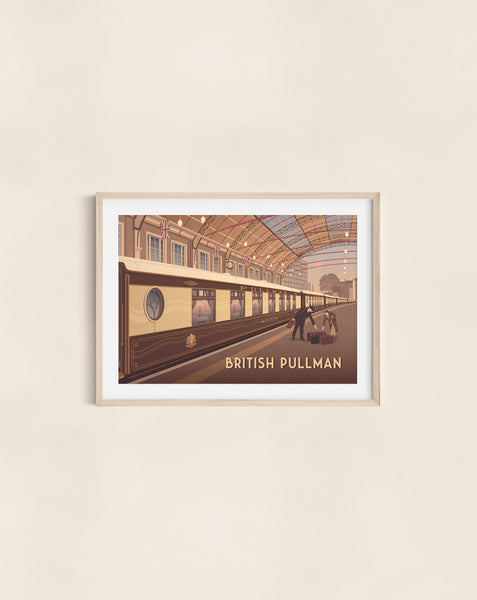 British Pullman Travel Poster