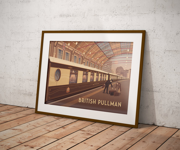 British Pullman Travel Poster