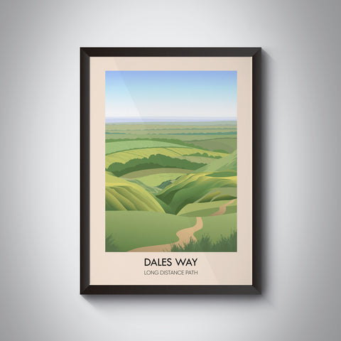 Dales Way Travel Poster