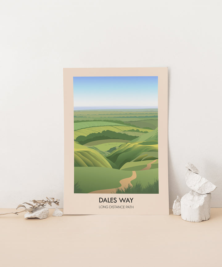 Dales Way Travel Poster