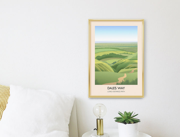 Dales Way Travel Poster