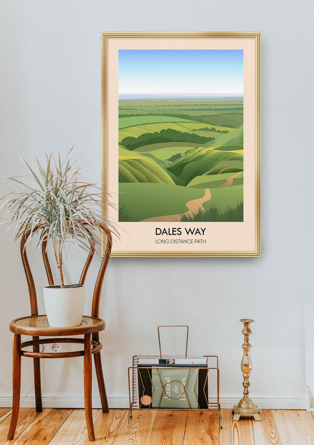 Dales Way Travel Poster