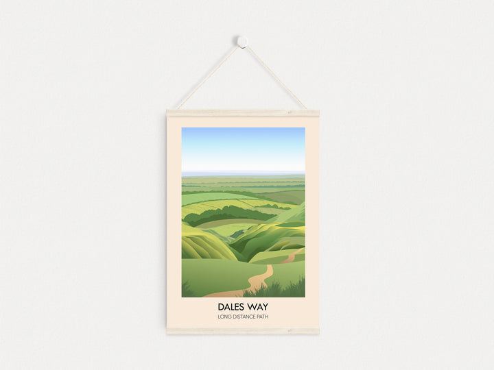 Dales Way Travel Poster