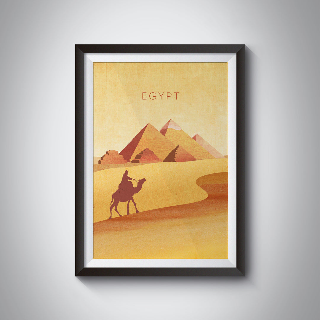 Egypt Minimal Travel Poster