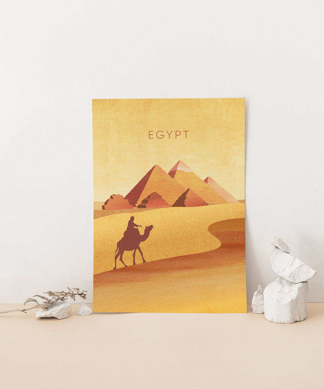 Egypt Minimal Travel Poster