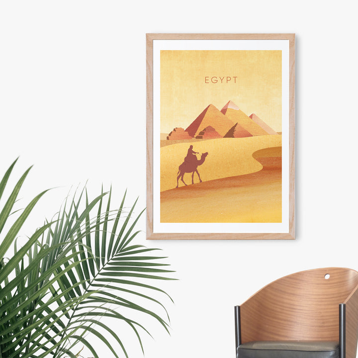 Egypt Minimal Travel Poster