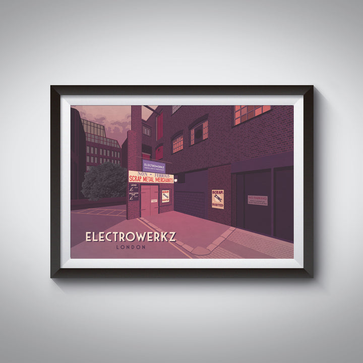 Electrowerkz Nightclub London Poster