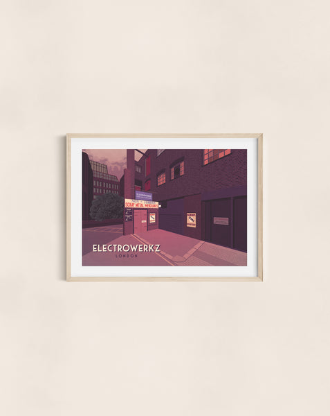 Electrowerkz Nightclub London Poster