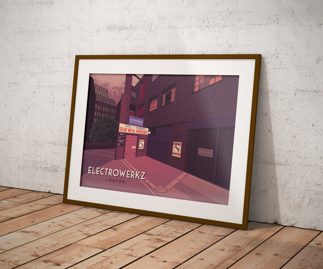 Electrowerkz Nightclub London Poster