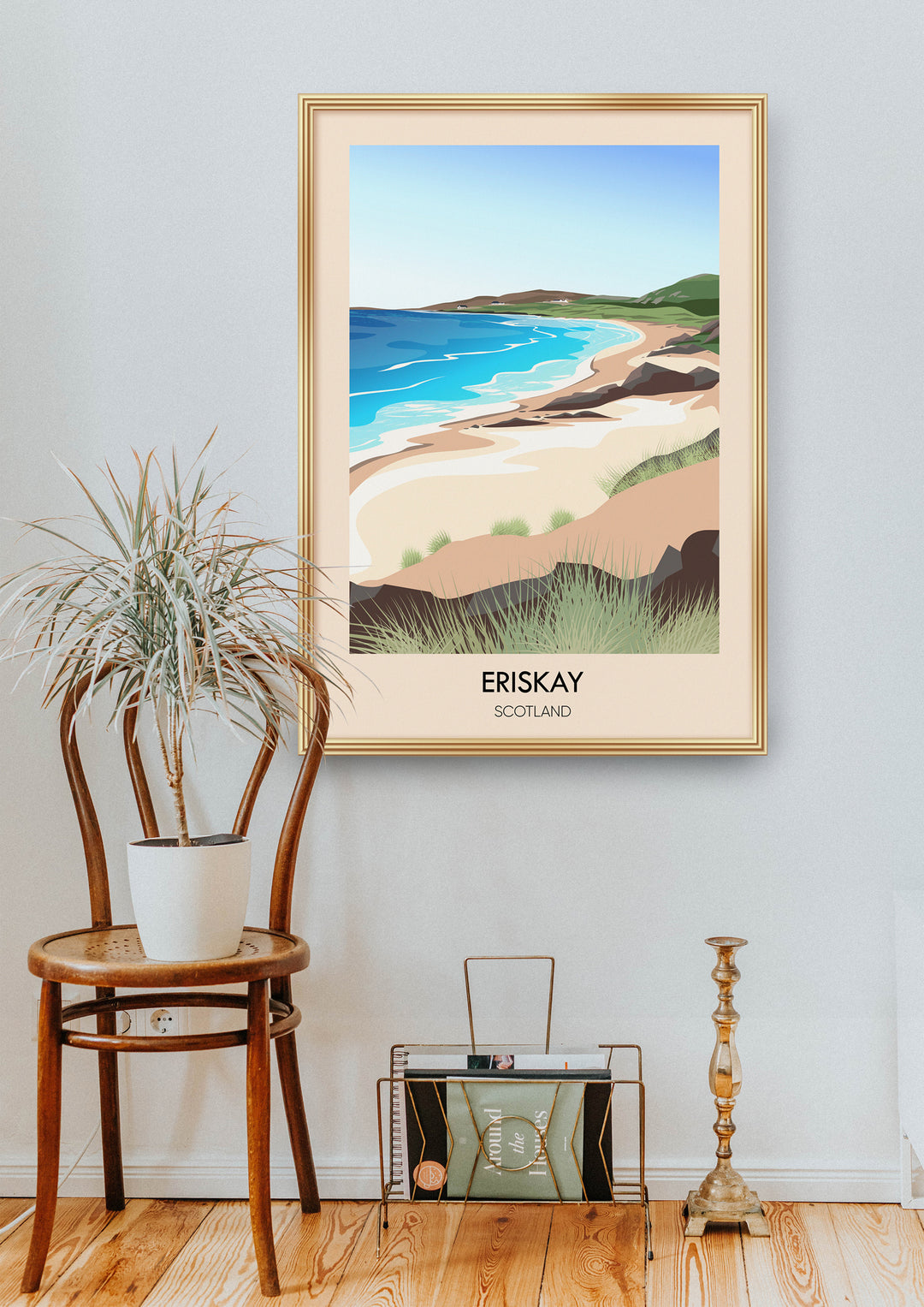 Eriskay Scotland Travel Poster