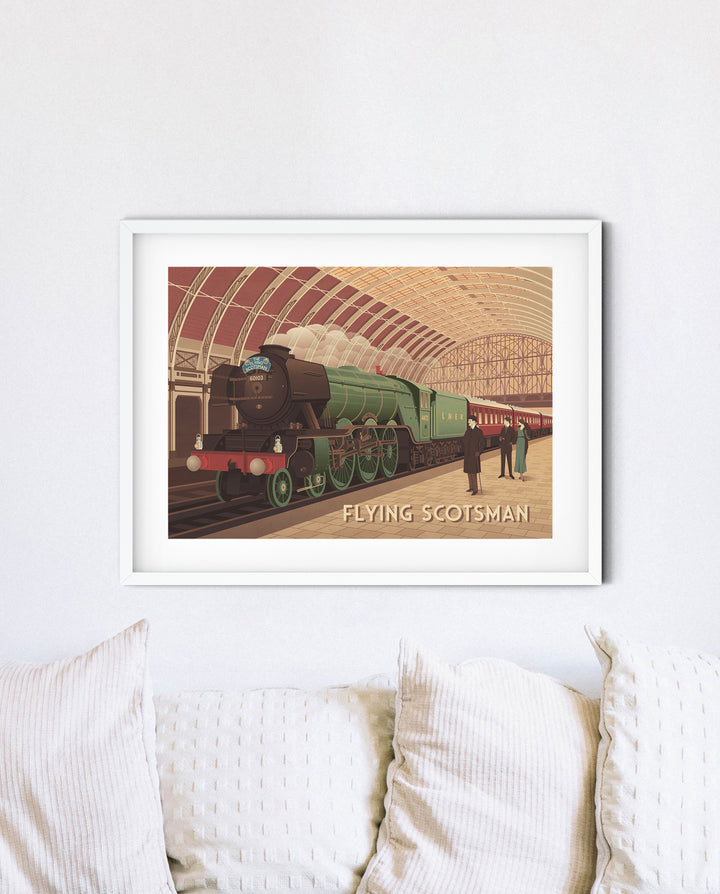 Flying Scotsman Travel Poster