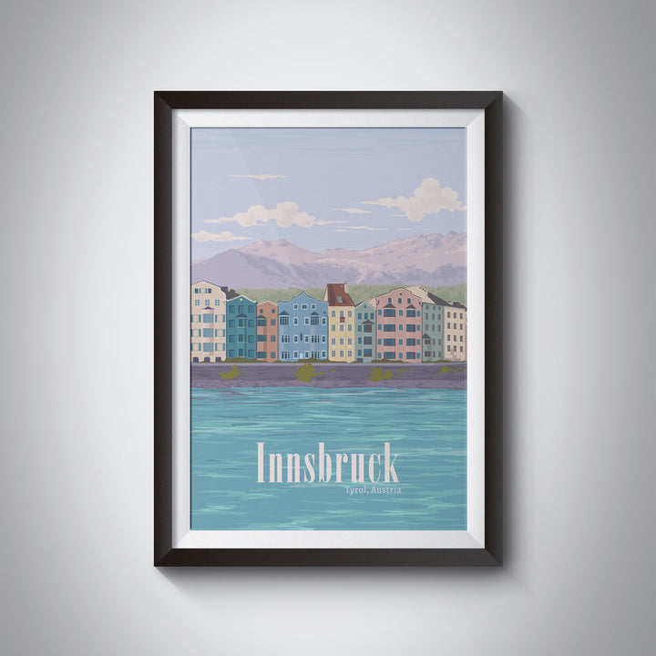 Innsbruck Austria Travel Poster