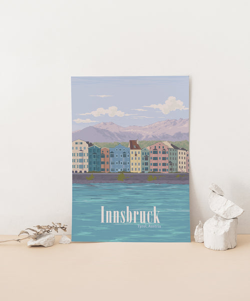 Innsbruck Austria Travel Poster