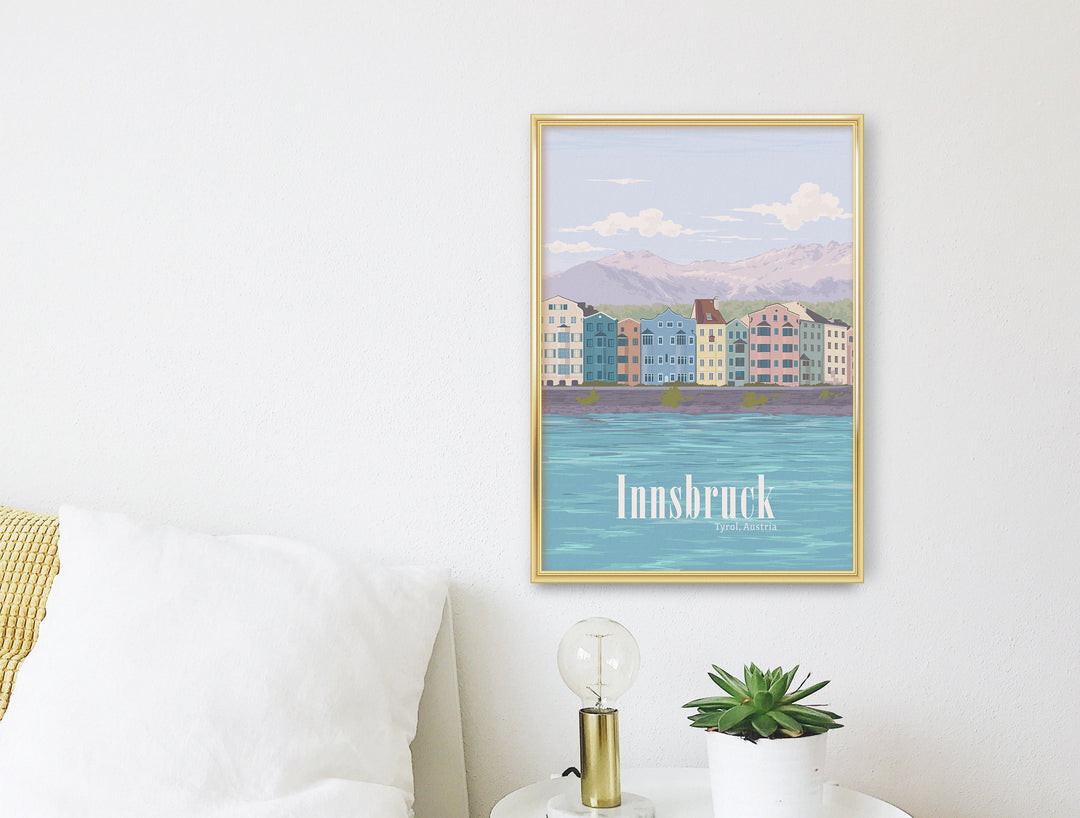 Innsbruck Austria Travel Poster