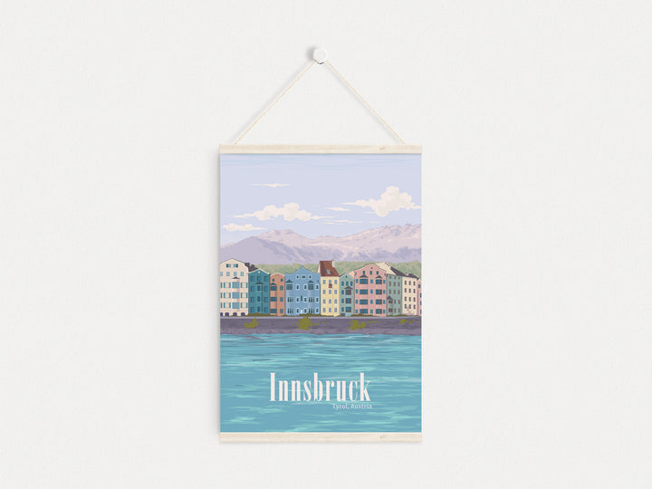 Innsbruck Austria Travel Poster