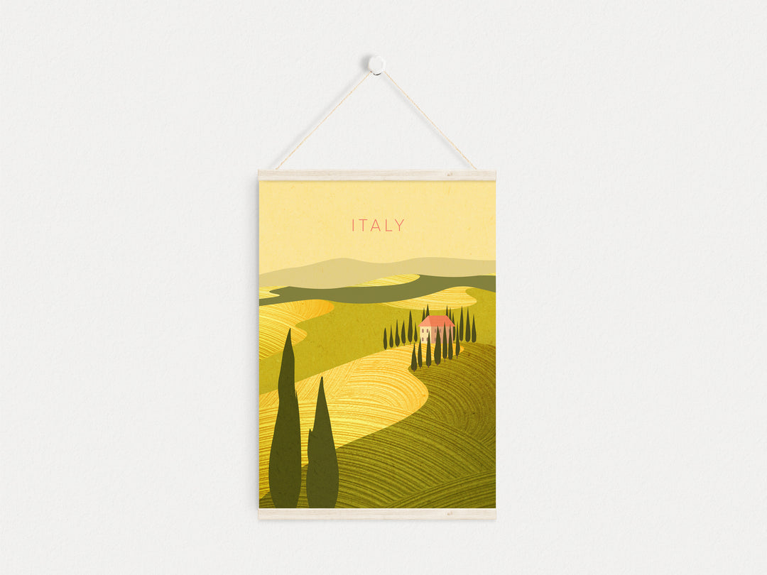 Italy Minimal Travel Poster