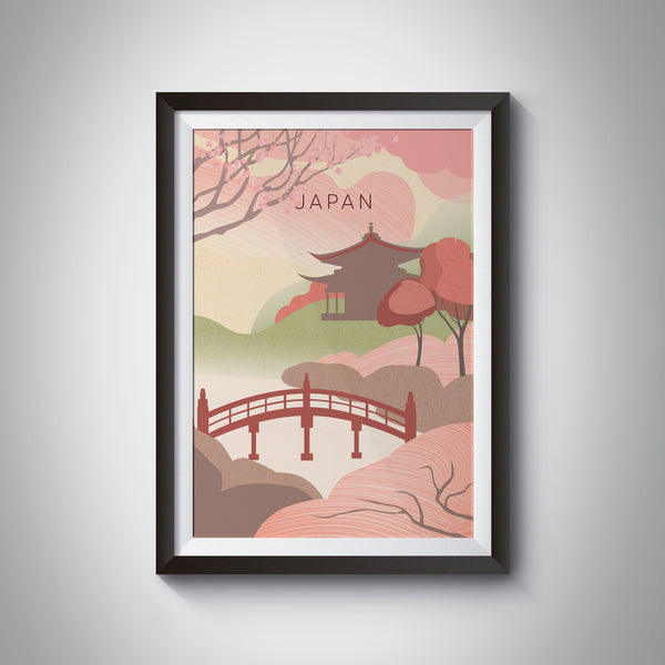 Japan Minimal Travel Poster