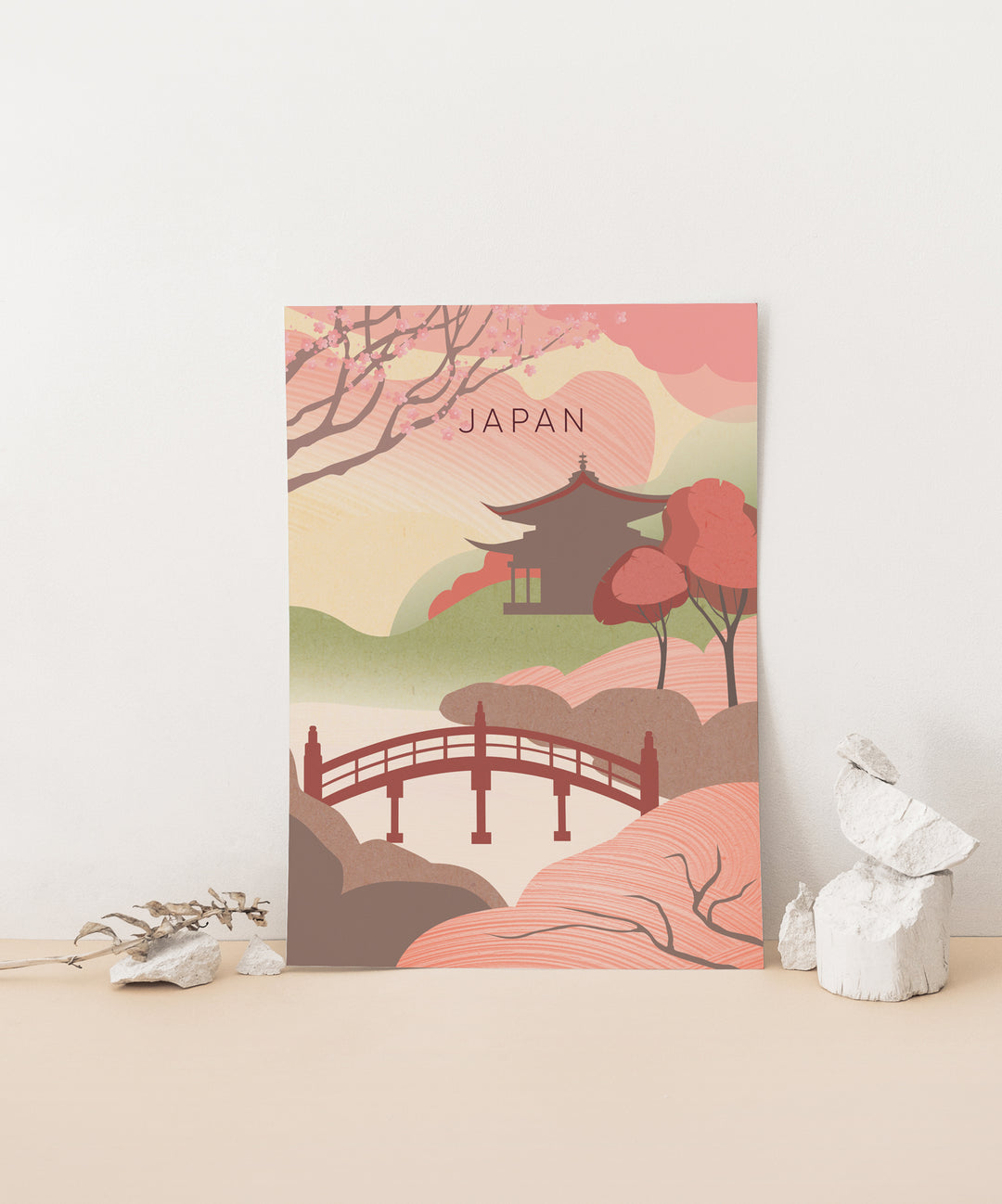 Japan Minimal Travel Poster