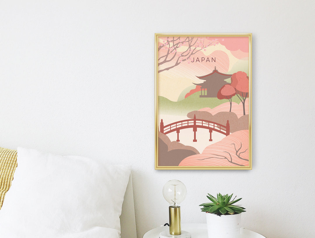 Japan Minimal Travel Poster