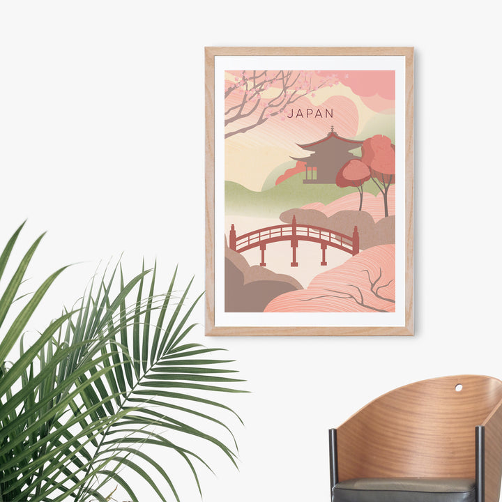 Japan Minimal Travel Poster