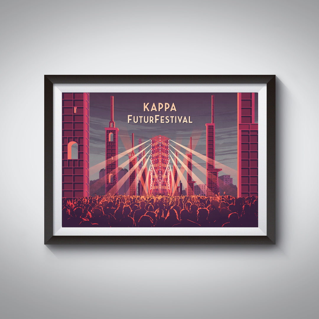 Kappa FuturFestival Travel Poster