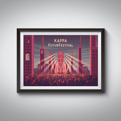 Kappa FuturFestival Travel Poster