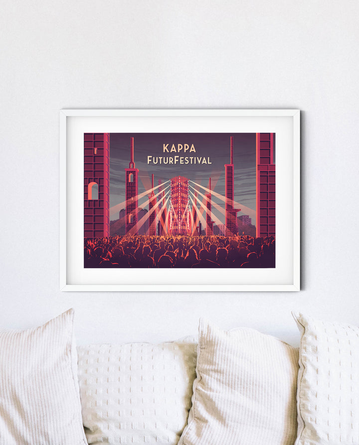 Kappa FuturFestival Travel Poster