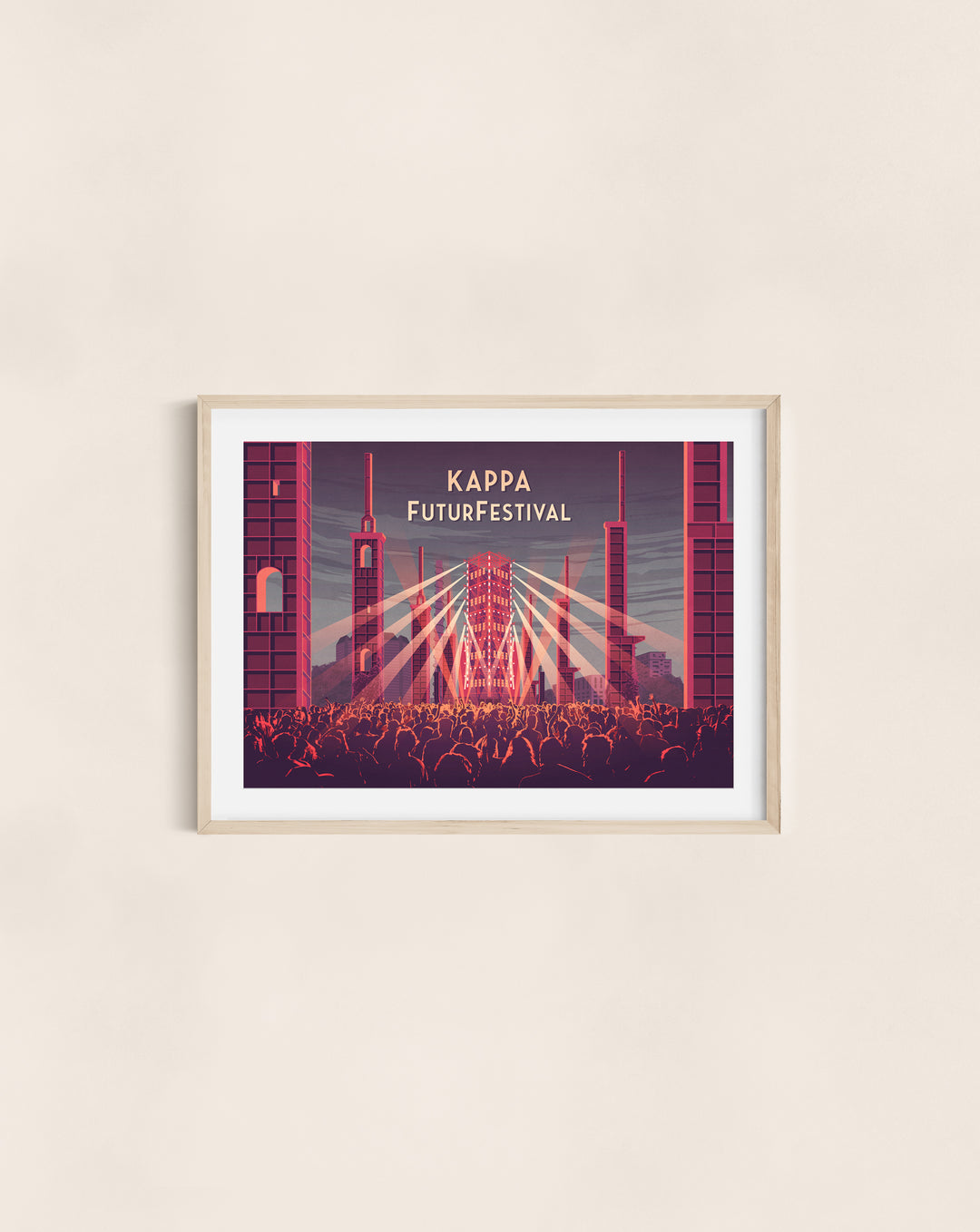 Kappa FuturFestival Travel Poster